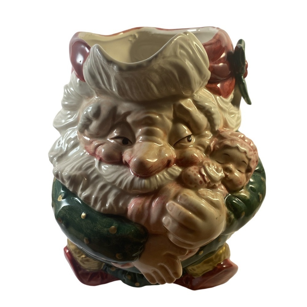 Fitz and Floyd Vintage Elf Pitcher